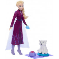 Кукла Эльза и Медвежонок с Аксессуарами Холодное Сердце Disney Frozen Elsa and Bear Mattel JFG16