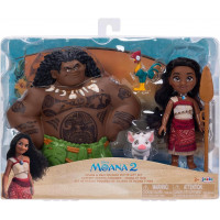 Набір Ляльки (примʼята коробка) Моана та Мауї з аксесуарами Disney Moana & Maui Jakks B23755
