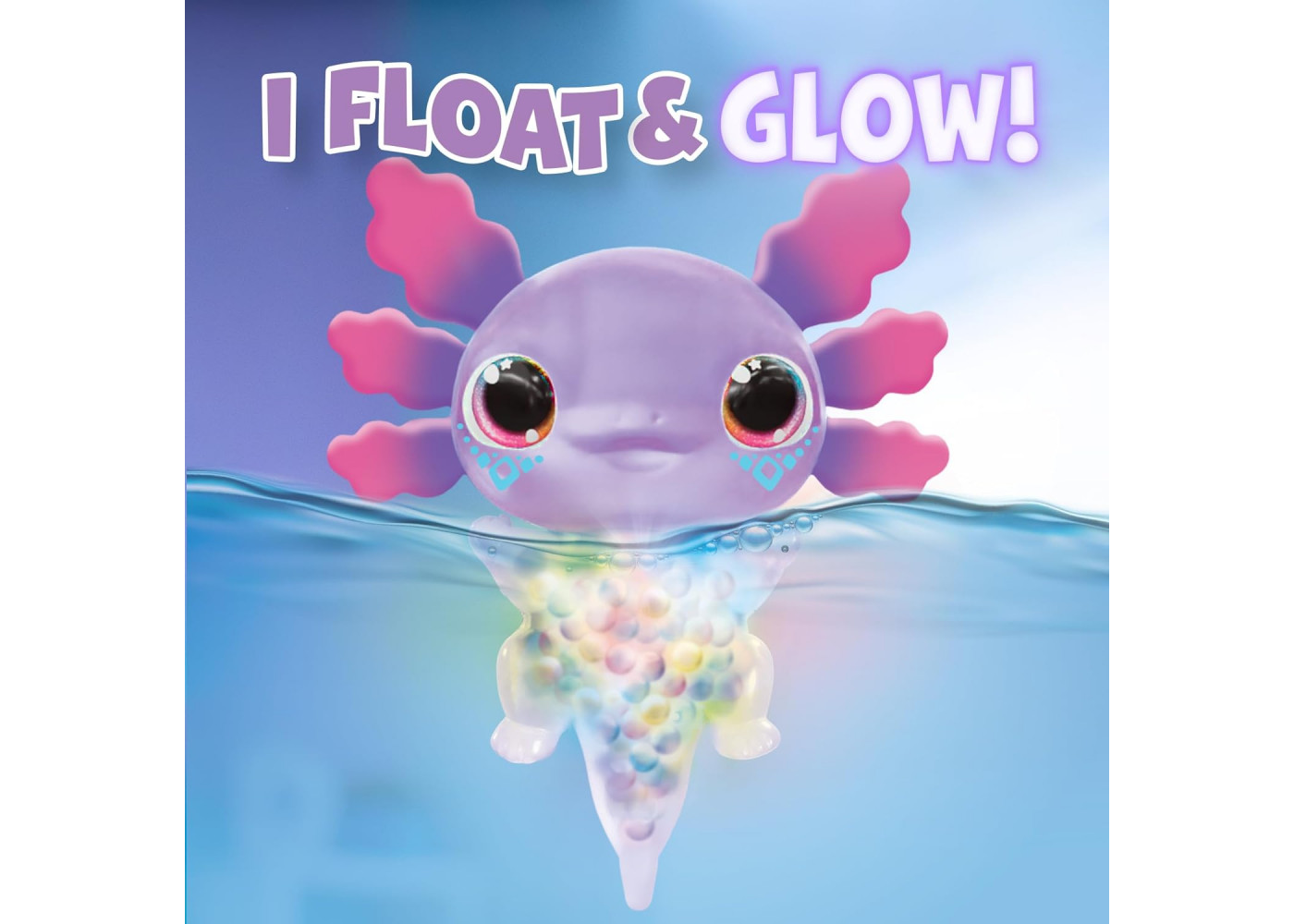 Інтерактивна Іграшка Аксолотль Бульбашковий Риф Animagic Lets Glo Axolotl Bubble Reef Goliath 930942