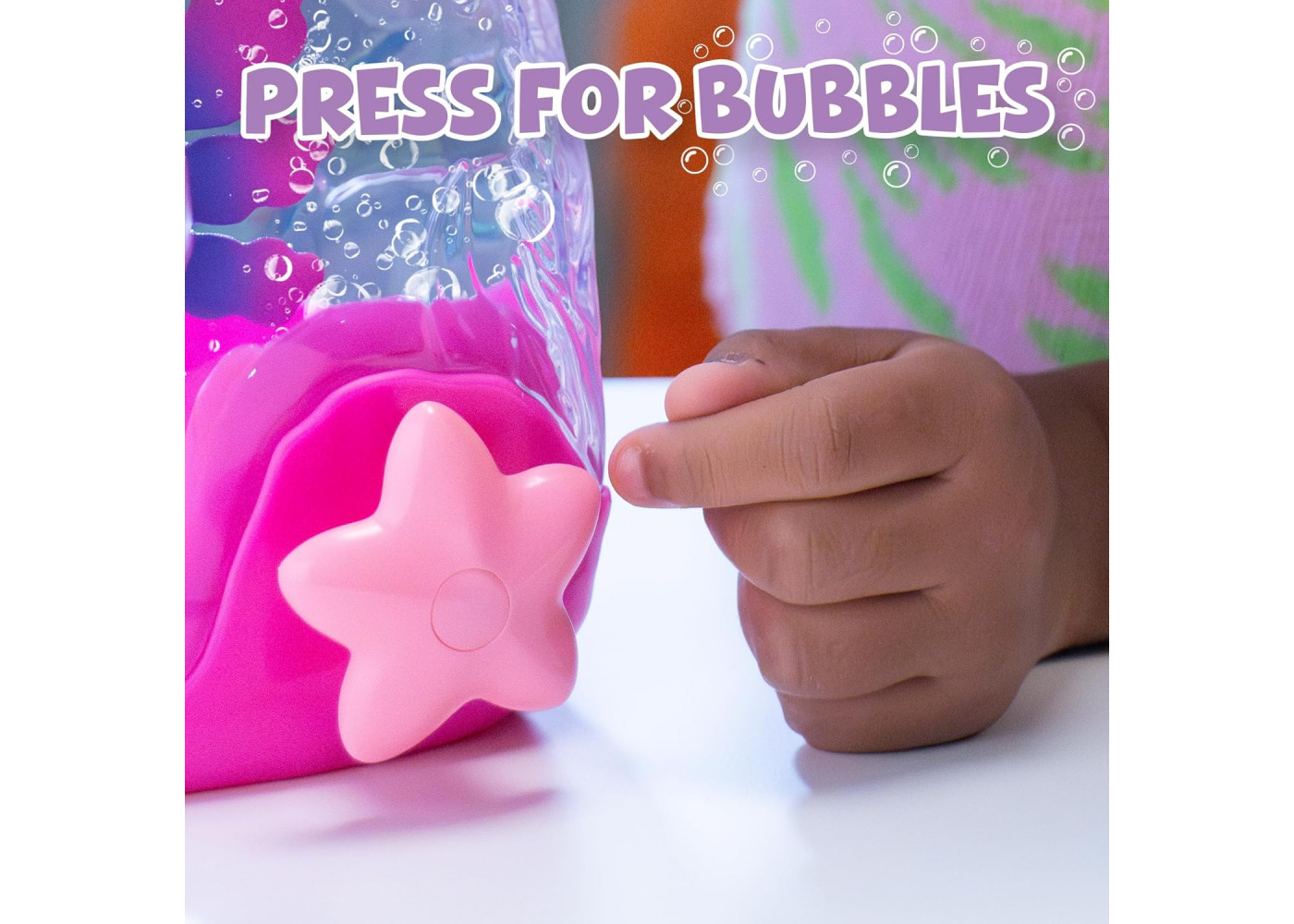 Інтерактивна Іграшка Аксолотль Бульбашковий Риф Animagic Lets Glo Axolotl Bubble Reef Goliath 930942