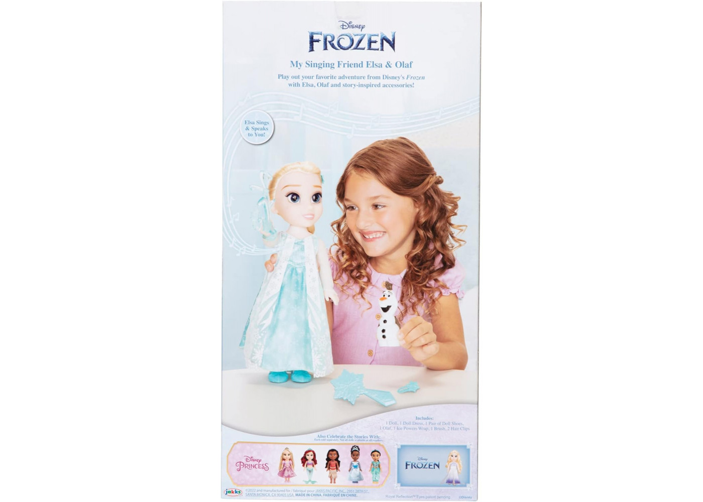 Лялька Співоча Ельза 35см і Олаф Холодне Серце Disney Frozen My Singing Friend Elsa Doll and Olaf Jakks 224261