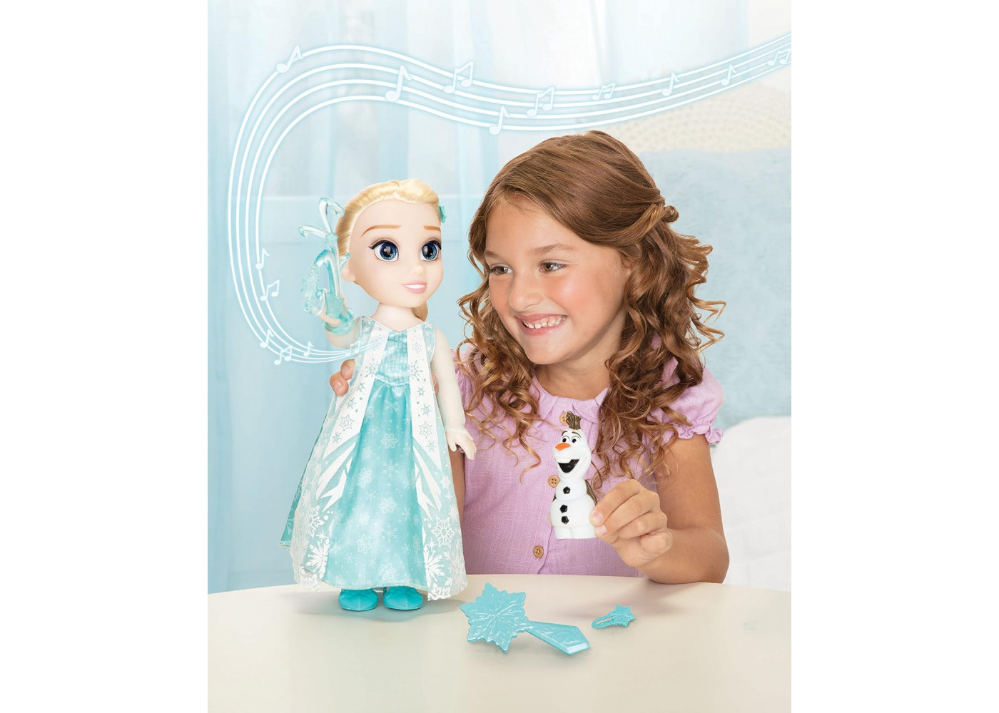 Лялька Співоча Ельза 35см і Олаф Холодне Серце Disney Frozen My Singing Friend Elsa Doll and Olaf Jakks 224261