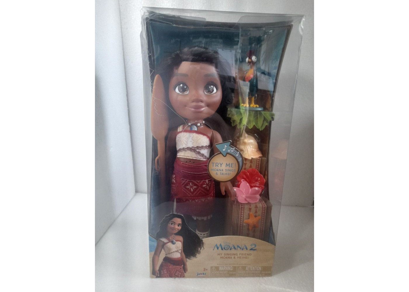 Кукла Моана (Уценка) Поющая 35 см Disney Animators' Moana 2 My Singing Friend Moana Jakks B23758