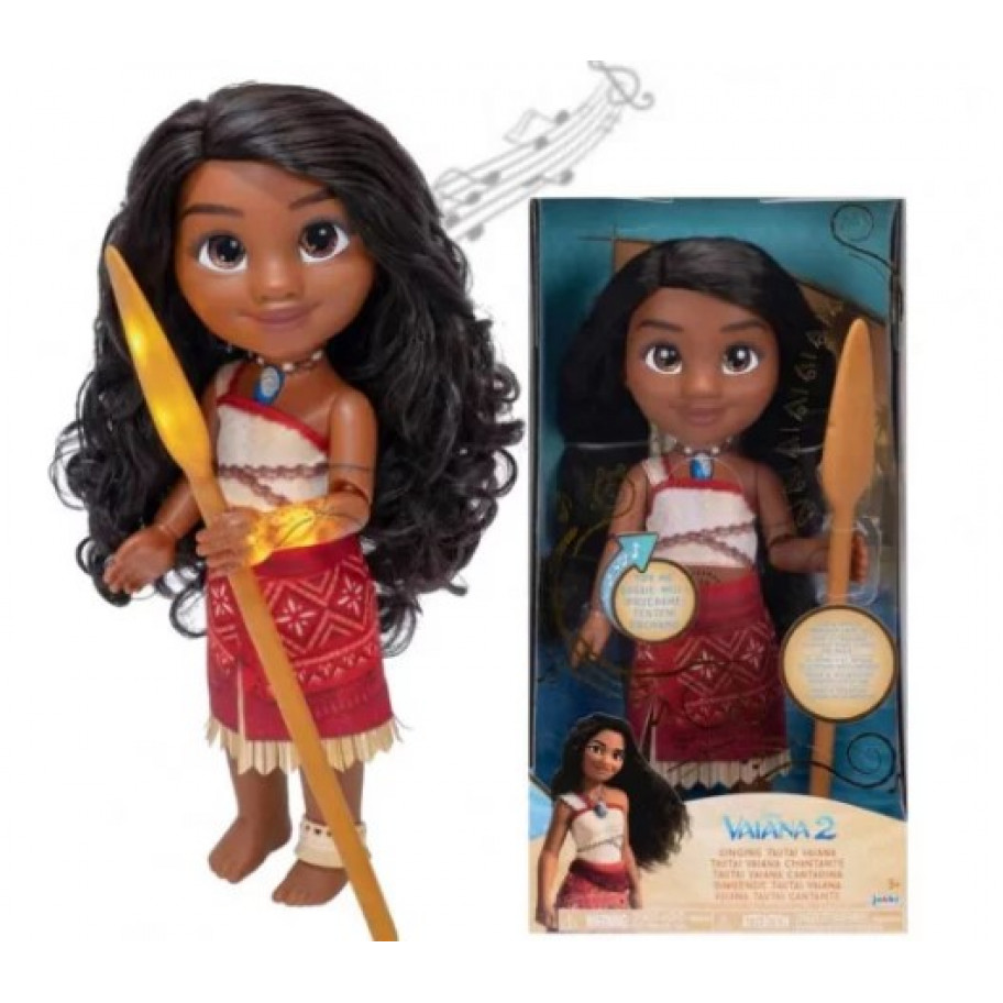 Лялька Моана (Уцінка) Співуча 35 см Дісней Disney Moana 2 Singing Tautai Moana Jakks B25031