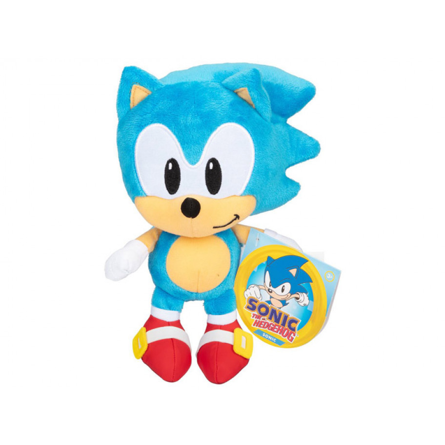 Мягкий Ежик Соник 23 см Sonic The Hedgehog Plush Jakks 41222P