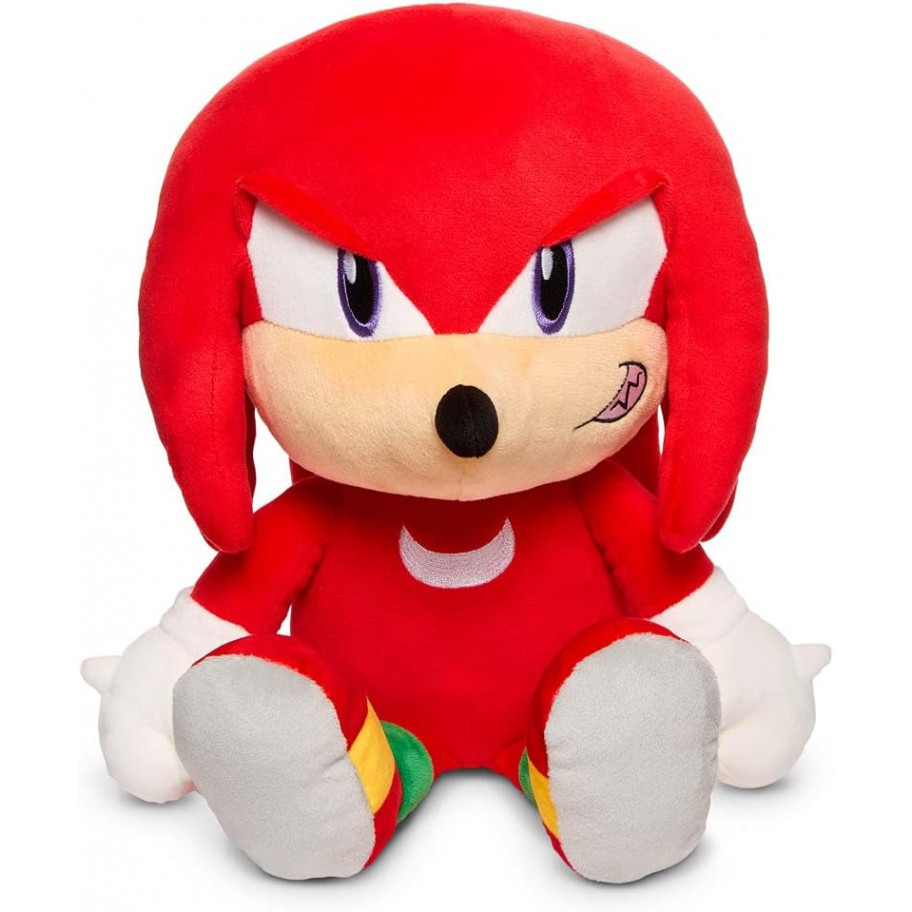 Мягкий Ежик Наклз 40 см Интерактивный Соник Sonic The Hedgehog HugMe Knuckles Kidrobot 17353