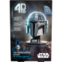 Пазл 3D Шлем Мандалорца 88 деталей Star Wars Mandalorian Helmet 3D Model 4D Build Spin Master 6070857