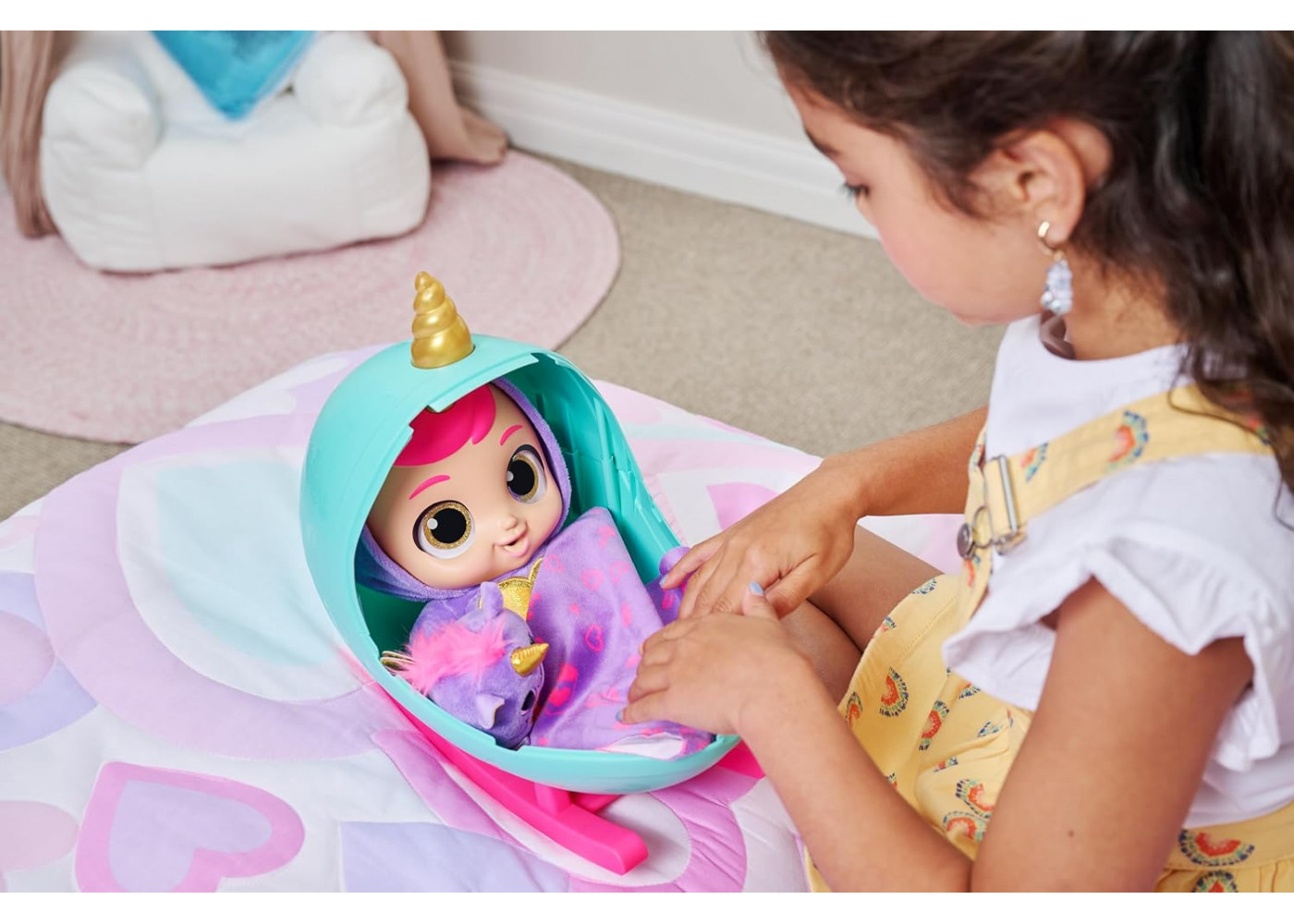 Інтерактивна Лялька Бебікорнс Єдиноріг та 30 Сюрпризів Babycorns Interactive Baby Unicorn ZURU 92108