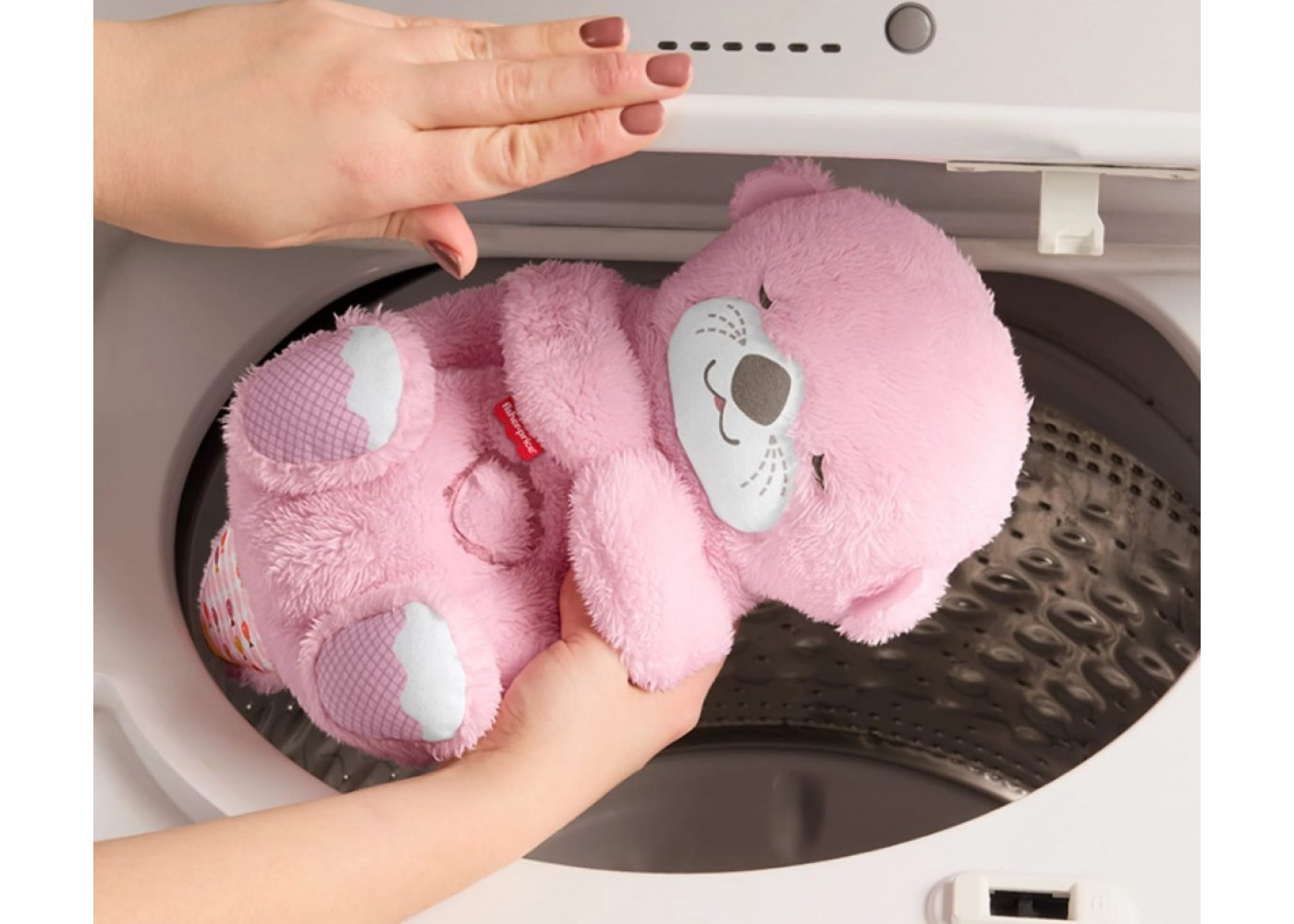 Мягкая Игрушка-Ночник Сказочные Сны Розового Выдренка Soothe‘n Snuggle Otter Fisher-Price JLJ33