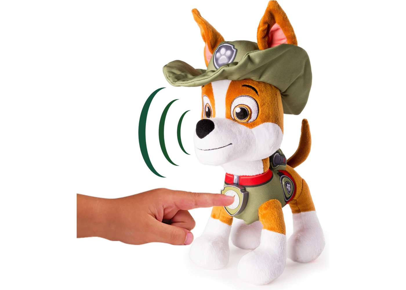 Інтерактивна Плюшева Іграшка Трекер Щенячий Патруль 30 см Paw Patrol Tracker Jungle Rescue Spin Master 6066296