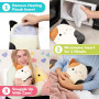 М'яка Плюшева Іграшка-Грілка Сквішмеллоус Котик Кем Squishmallows Cam the Cat Heating Pad Kelly Toy SMC514
