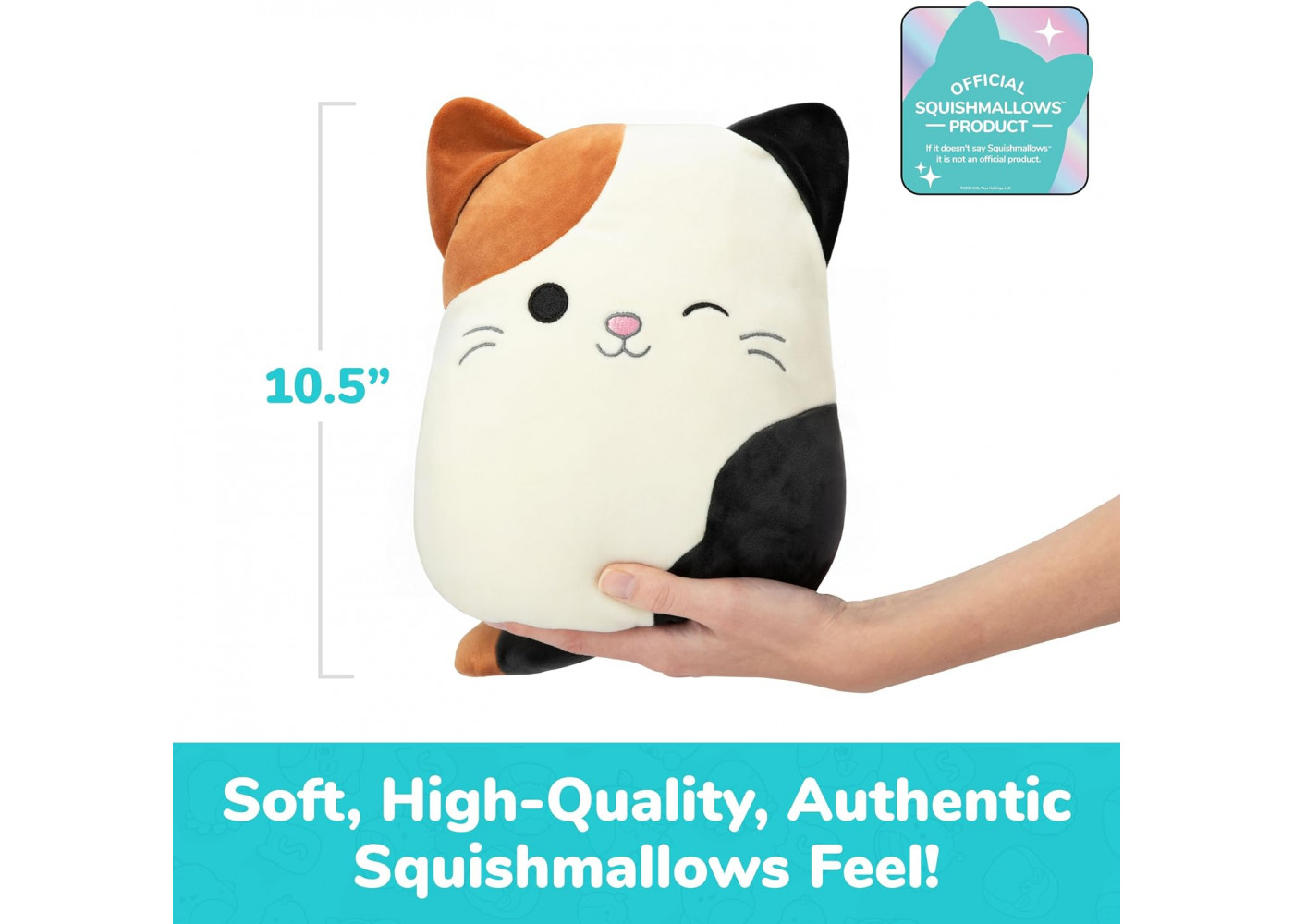 М'яка Плюшева Іграшка-Грілка Сквішмеллоус Котик Кем Squishmallows Cam the Cat Heating Pad Kelly Toy SMC514
