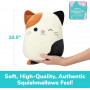 М'яка Плюшева Іграшка-Грілка Сквішмеллоус Котик Кем Squishmallows Cam the Cat Heating Pad Kelly Toy SMC514