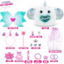 Игрушка-Сюрприз Слоник Огромное Яйцо и 50 Сюрпризов Rainbocorns Eggzania Fairy Mania Elephant ZURU 92106