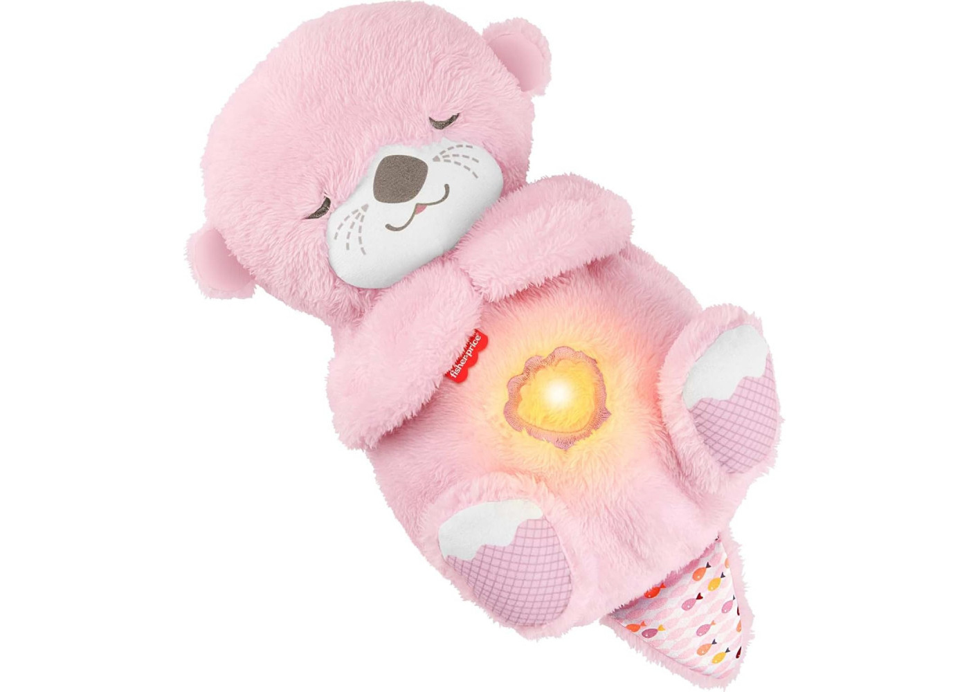 Мягкая Игрушка-Ночник Сказочные Сны Розового Выдренка Soothe‘n Snuggle Otter Fisher-Price JLJ33
