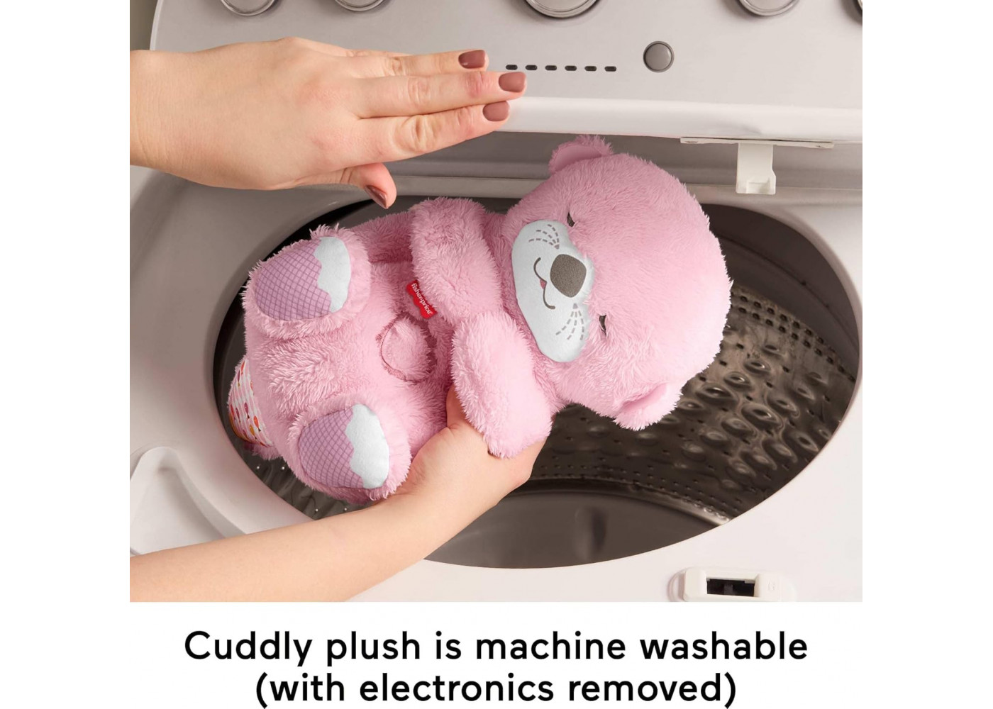 Мягкая Игрушка-Ночник Сказочные Сны Розового Выдренка Soothe‘n Snuggle Otter Fisher-Price JLJ33