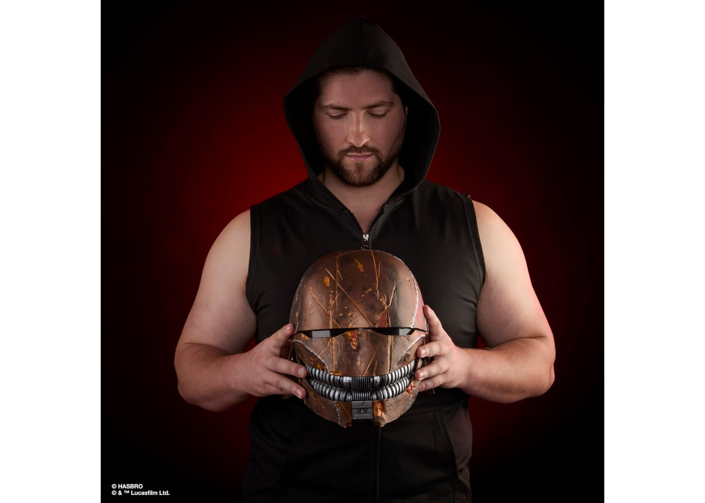 Електронний Шолом Мандрівник Star Wars Black Series Stranger Premium Electronic Helmet Hasbro G0705