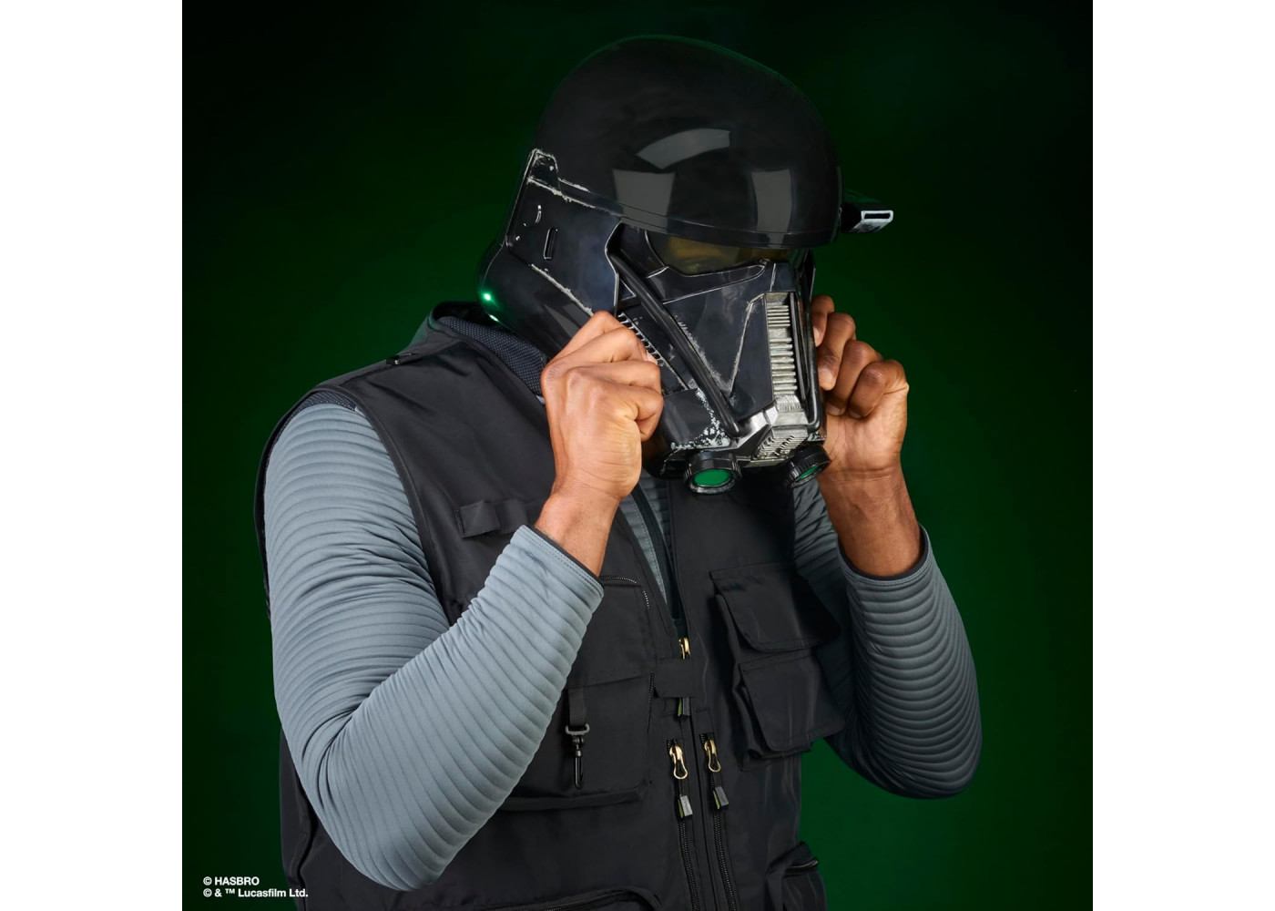 Шолом Штурмовика Смерті Star Wars Black Series Imperial Death Trooper Premium Electronic Helmet Hasbro G0706