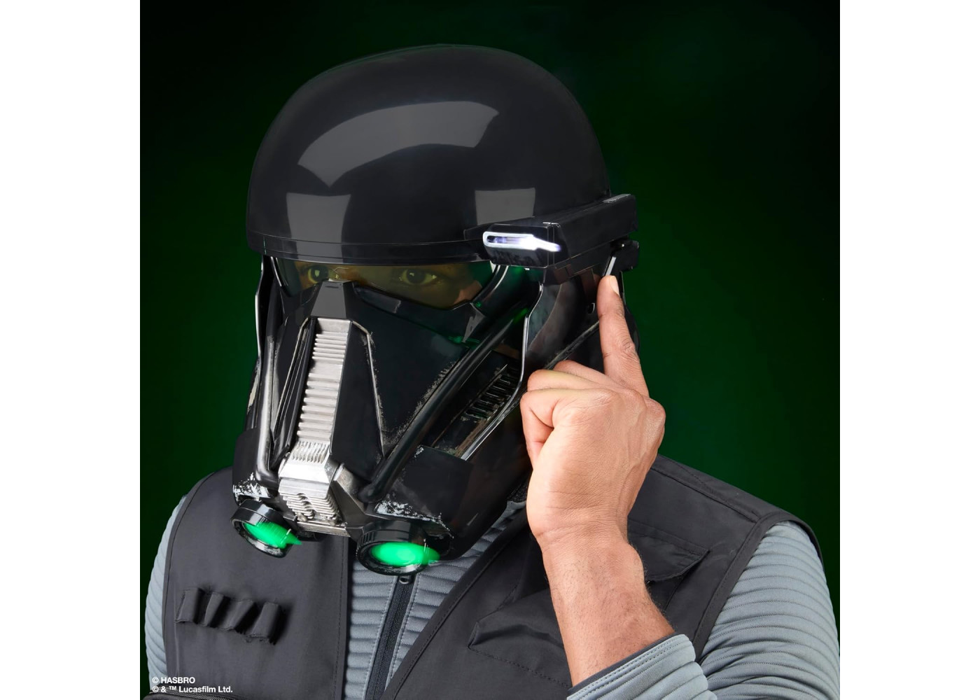 Шолом Штурмовика Смерті Star Wars Black Series Imperial Death Trooper Premium Electronic Helmet Hasbro G0706