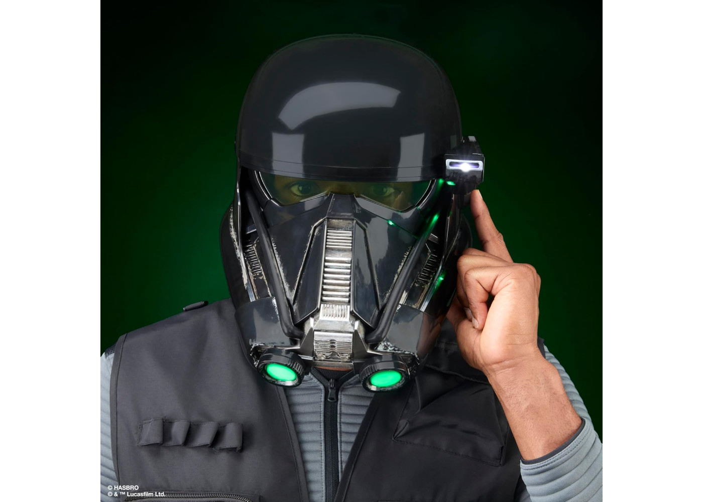 Шолом Штурмовика Смерті Star Wars Black Series Imperial Death Trooper Premium Electronic Helmet Hasbro G0706