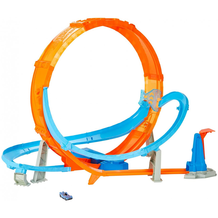 Трек Хот Вілс Гігантська Петля 70 см Hot Wheels Massive Loop Mayhem Mattel GTV14