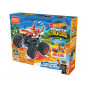 Машина Хот Вілс Тигрова Акула Конструктор Монстр Трак Hot Wheels Mega Construx Tiger Shark Mattel GVM26