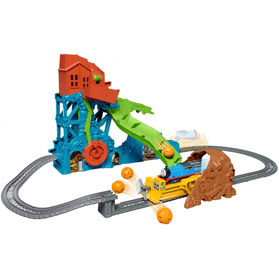 Моторизированная Железная Дорога Томас и Друзья Обвал в Пещере Thomas Friends Cave Collapse Fisher-Price GLK09