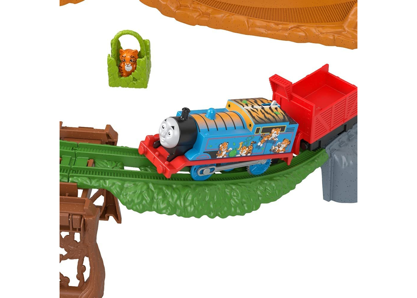 Моторизована Залізниця Томас та Друзі Сафарі Thomas Friends Sodor Safari Tiger Fisher-Price GXH06