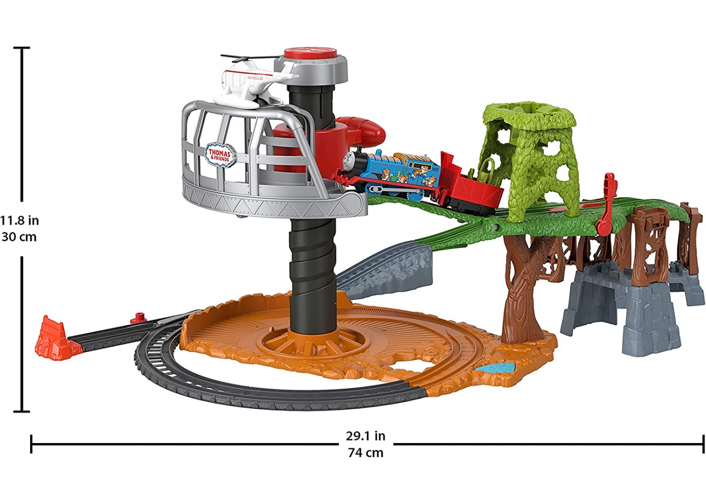 Моторизована Залізниця Томас та Друзі Сафарі Thomas Friends Sodor Safari Tiger Fisher-Price GXH06