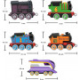 Набір з 5 Поїздів Томас та Друзі Thomas & Friends Fisher-Price HBY23