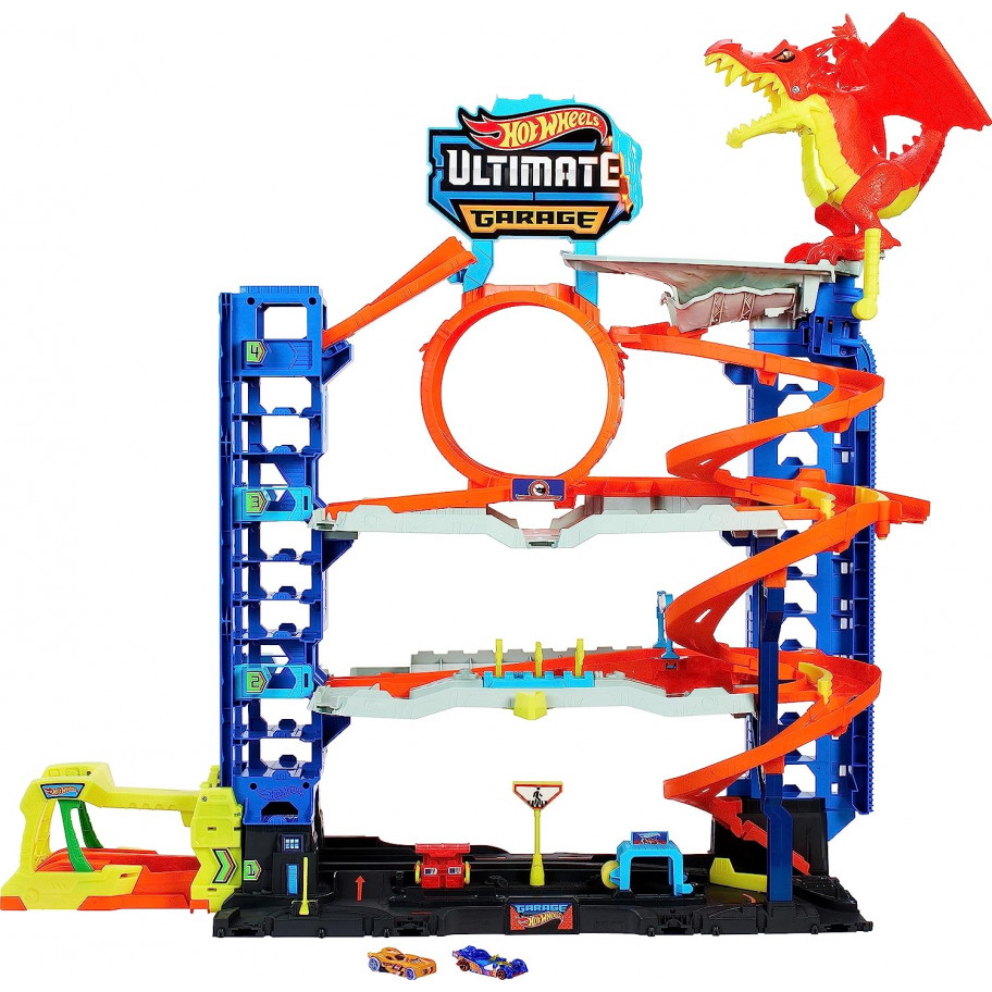 Трек Хот Вілс Легендарний Мега Гараж Hot Wheels City Ultimate Garage Mattel HKX48