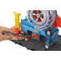 Трек Хот Вилс Трюки на Шиномонтаже Hot Wheels City Super Twist Tire Shop Mattel HDP02