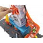Трек Хот Вилс Трюки на Шиномонтаже Hot Wheels City Super Twist Tire Shop Mattel HDP02
