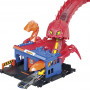 Трек Хот Вилс Атака Скорпиона на Полицейский Участок Hot Wheels City Scorpion Flex Attack Mattel HDR32