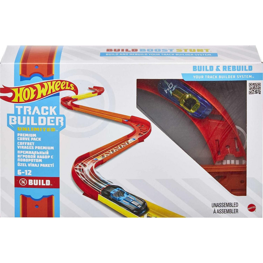 Трек Хот Вілс Крутий Поворот Hot Wheels Premium Curve Pack Mattel GLC88