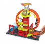 Трек Хот Вілс Пожежна Станція Hot Wheels City Super Loop Fire Station Mattel HKX41