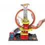 Трек Хот Вілс Пожежна Станція Hot Wheels City Super Loop Fire Station Mattel HKX41