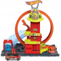 Трек Хот Вілс Пожежна Станція Hot Wheels City Super Loop Fire Station Mattel HKX41