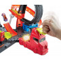 Трек Хот Вилс Атака Токсичной Гориллы на Заправку Hot Wheels Toxic Gorilla Slam Gas Station Mattel HBY95