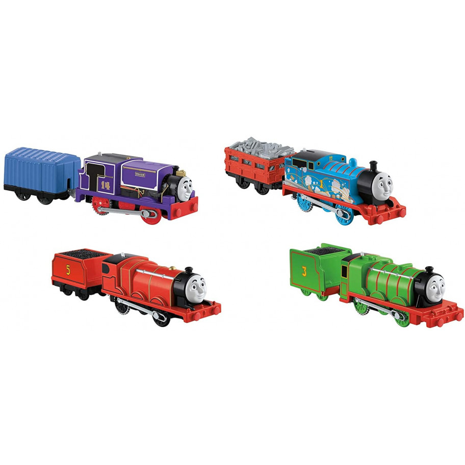 Набор Игрушечных Поездов Томас и Дорузья Thomas & Friends Motorized Toy Trains Fisher-Price DFN22