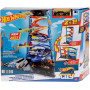 Трек Хот Вилс Гоночная башня трансформер Hot Wheels City Transforming Race Tower Mattel HKX43