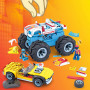 Набір Машинок Хот Вілс Конструктор Монстр Трак Hot Wheels Mega Construx  Monster Truck Mattel GYG22