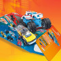 Набір Машинок Хот Вілс Конструктор Монстр Трак Hot Wheels Mega Construx  Monster Truck Mattel GYG22