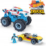 Набір Машинок Хот Вілс Конструктор Монстр Трак Hot Wheels Mega Construx  Monster Truck Mattel GYG22