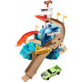 Трек Хот Вилс Измени Цвет охота на Акулу Hot Wheels Color Shifters Sharkport Showdown Mattel BGK04