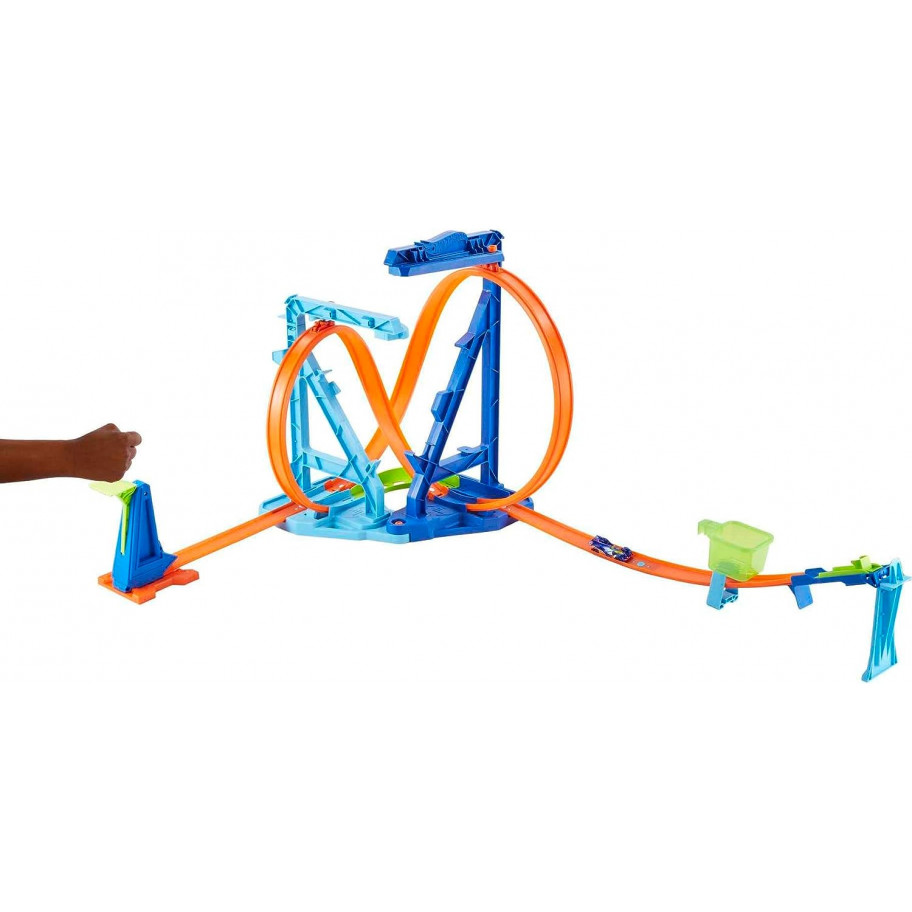Трек Хот Вилс Петля Бесконечности Hot Wheels Infinity Loop Kit Mattel HMX40