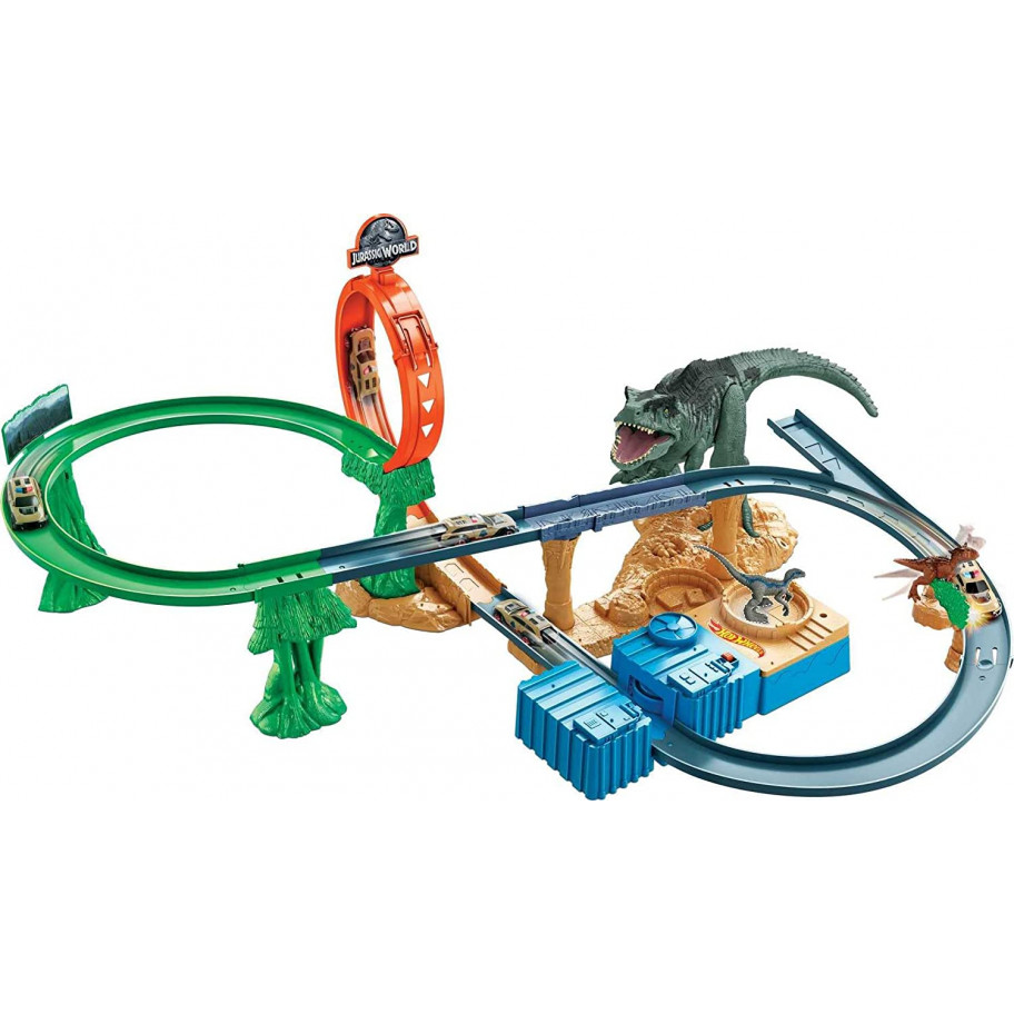 Трек Хот Вілс Домініон Світ Юрського Періоду Hot Wheels Jurassic World Dominion Mattel HJC53