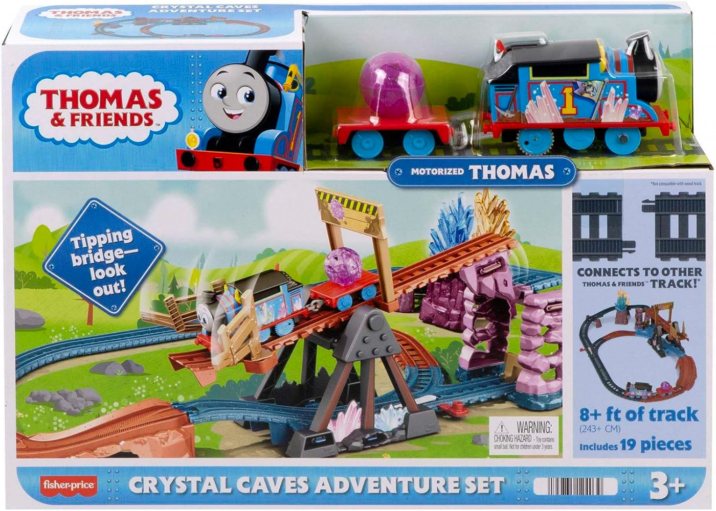 Залізниця Томас та Друзі Thomas and Friends Crystal Caves Adventure Fisher-Price HMC28