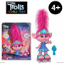 Большая Поющая Тролль Поппи Розочка на Роликах  Мировой Тур Trolls Dancing Hair Poppy Hasbro E9459