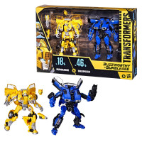 Трансформер Бамблби Жук и Дропкик Крайслер Transformers Studio Series 18BB Bumblebee vs. 46BB Dropkick Hasbro 